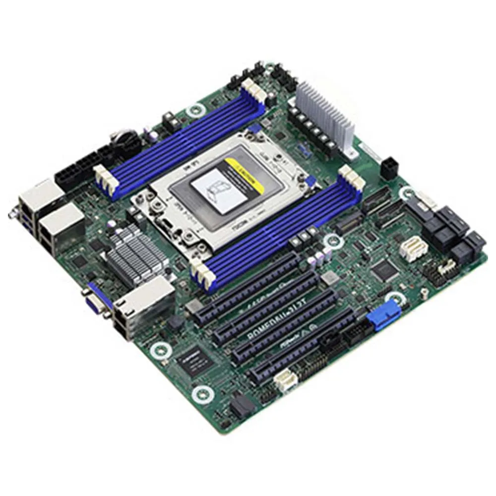For ASRock Rack Motherboard ROMED4ID-2T ROMED6U-2L2T Single Socket