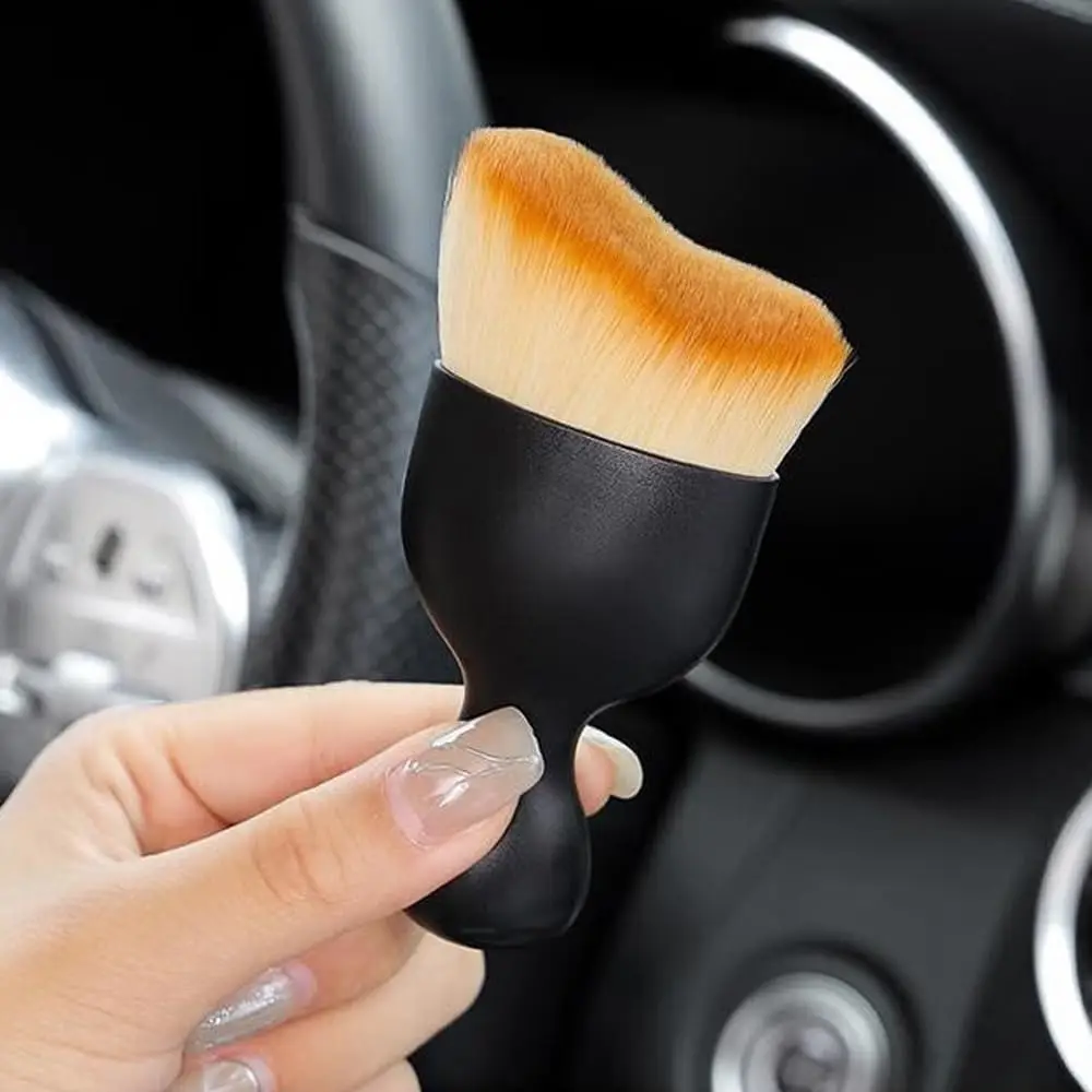 Car Interior Dust Sweeping Soft Brush, 2024 New  Car Air Outlet Cleaning Brush Car Dust Brush, Car Interior Detailing Brush Dust