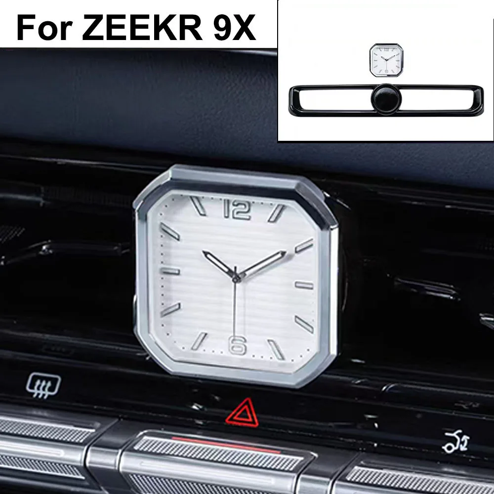 Fit For ZEEKR 9X 2025 2026 Central Control Clock Car Dashboard Luminous Car Interior Modification Supplies