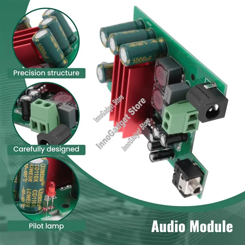 

TPA3116D2 Subwoofer Digital Power Amplifier Board TPA3116 Amplifiers 100W Audio Module NE5532-A19R