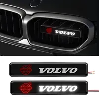 new Car Front Grille LED Signal Light Bulbs Mount Lighting Lamp For Volvo Rdesign AWD C30 C70 S40 S60 S70 S80 S90 V40 V50 V60 V7