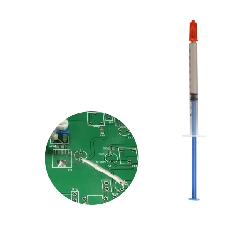 MECHANIC MCN-DJ002 Silver Conductive Paint Paste Wire Glue Electrically Conductive Glue Paste Adhesive Paint for PCB Repair