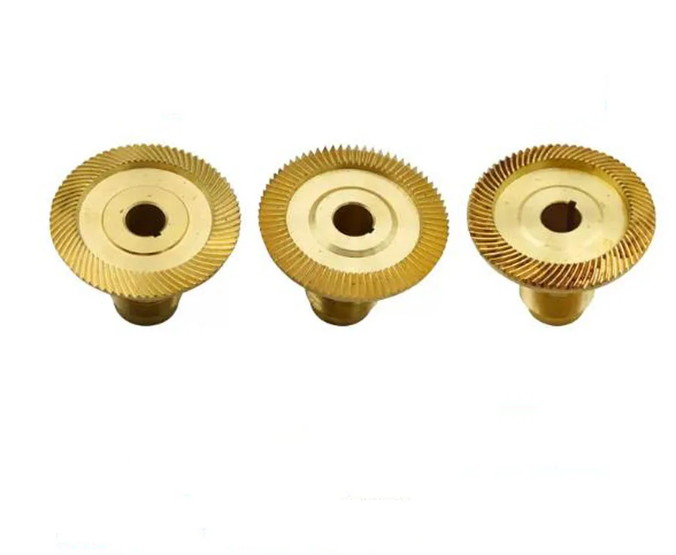 1pc Milling Machine Bevel Gear Spiral Bevel Gear for Bridgeport Bronze Gear Straight/Left/Right Tooth