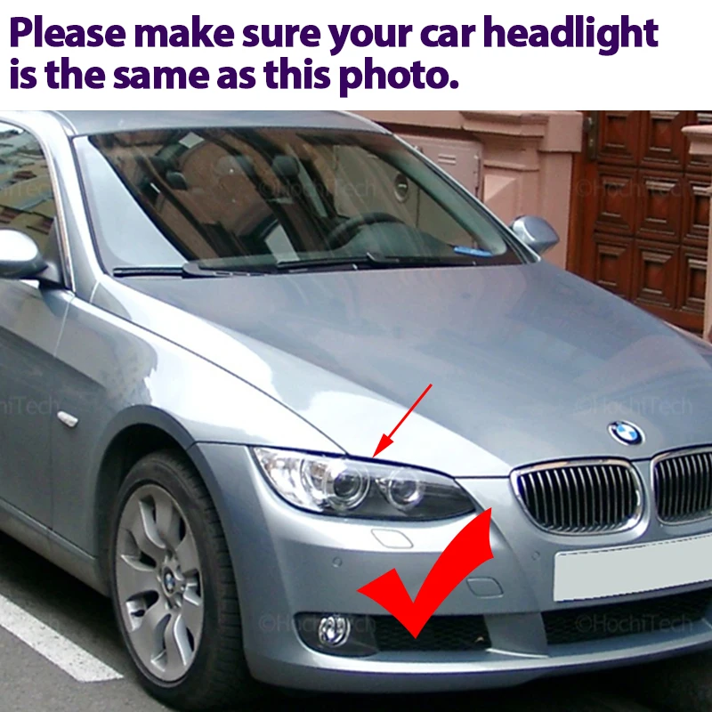 40W H8 White LED BMW Angel Eyes Ring Marker Bulbs For BMW 3 Series E92 E93 M3 316i 318i 320i 323i 325i 328i 330i 335i 2006-13