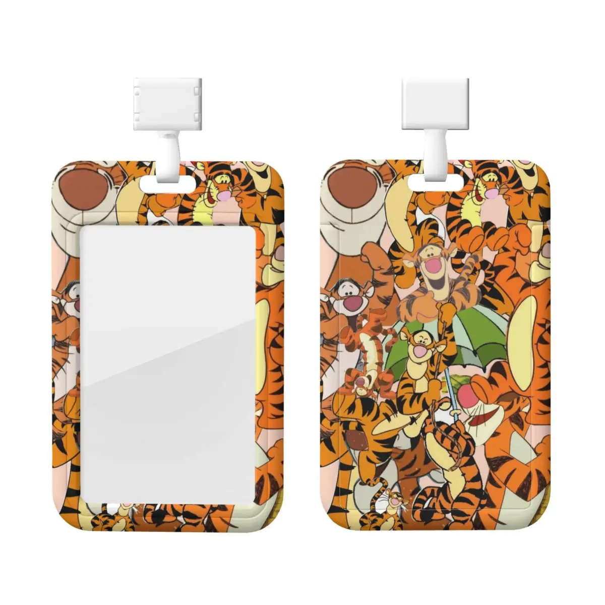 

Custom My Friends Tigger Pooh Lanyard ID Protector Badge Card Unisex Student Campus Lanyard Cards Holder Credentials Accessories