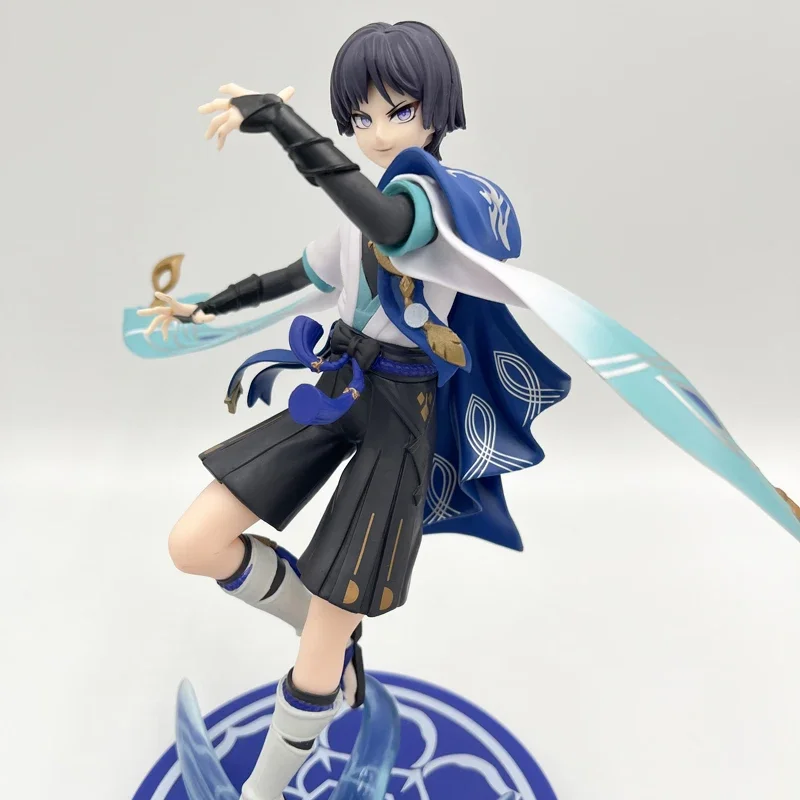 25cm 방랑자 애니메이션 피규어 Klee/Venti 액션 피규어 Qiqi/Nahida 입상 성인 Collectible Model 인형 장난감 선물