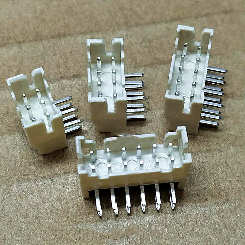20 قطعة موصل PHD2.0، مسافة 2.0 مم، موصل دبوس منحني مزدوج الصف، 4P/6P/8P/10P-40P مقبس دبوس منحني، غير قفل