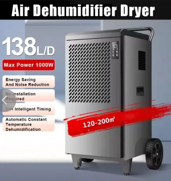 

Осушитель воздуха 138 л, 345*2 + 1750 = 2440 долларов США. Доставка FedEx на остров Реюньон.