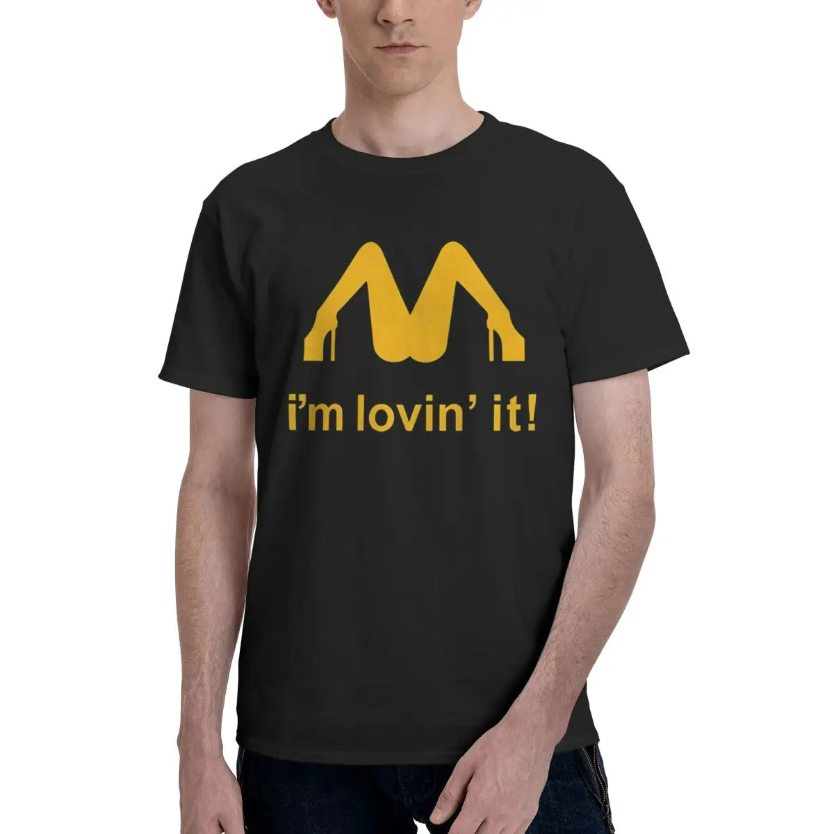 

IM LOVIN IT Parody McLovin 100% Cotton Casual Breathable Confortable Shirt New Gifts And T-Shirts Funny Gift