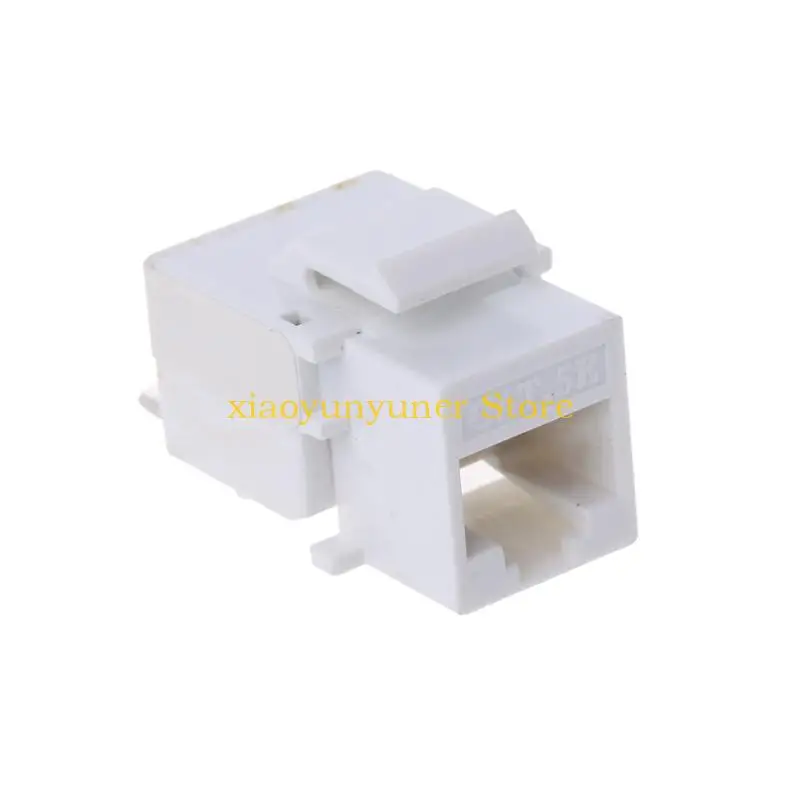P9JB CAT5E RJ45 LAN SOCKECKETSE Keystone para Internet Plug Panel pared 5 piezas