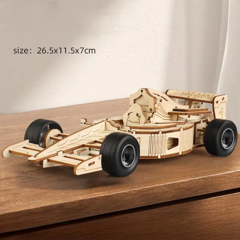 OUZEY 3D 나무 SUV 자동차 모델 - DIY 기계 조립 키트, 창의적인 건축 프로젝트 및 성인 및 청소년용 홈 데코 14세 이상