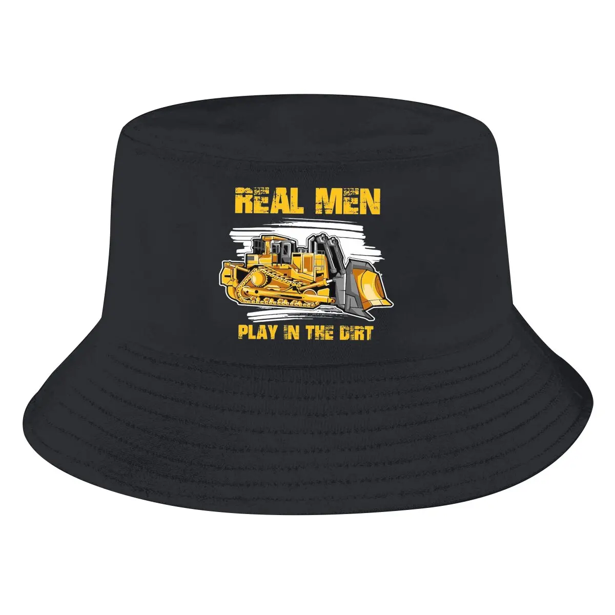 Heavy Equipment Operator Excavator Driver Unisex bob Bucket Hats Men And Women Panama bob Hat Creative Gift