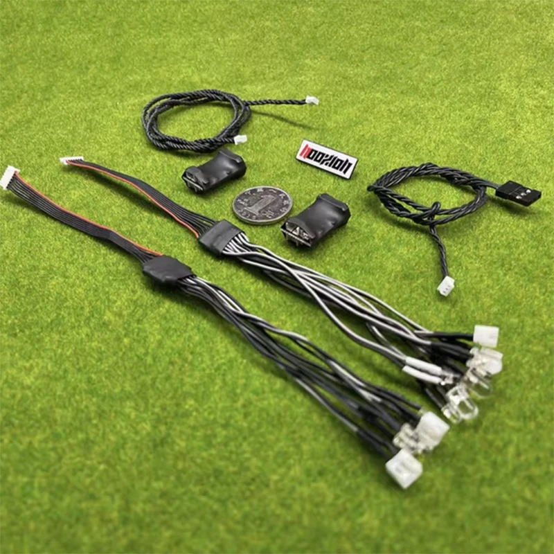 Fury Bear Sound- und Lichtsimulations-System 1/14 für Tamiya, Lesu, Scania, Man, Volvo – Autoteile, RC-LKW, Anhänger, Kipper – Detail 6