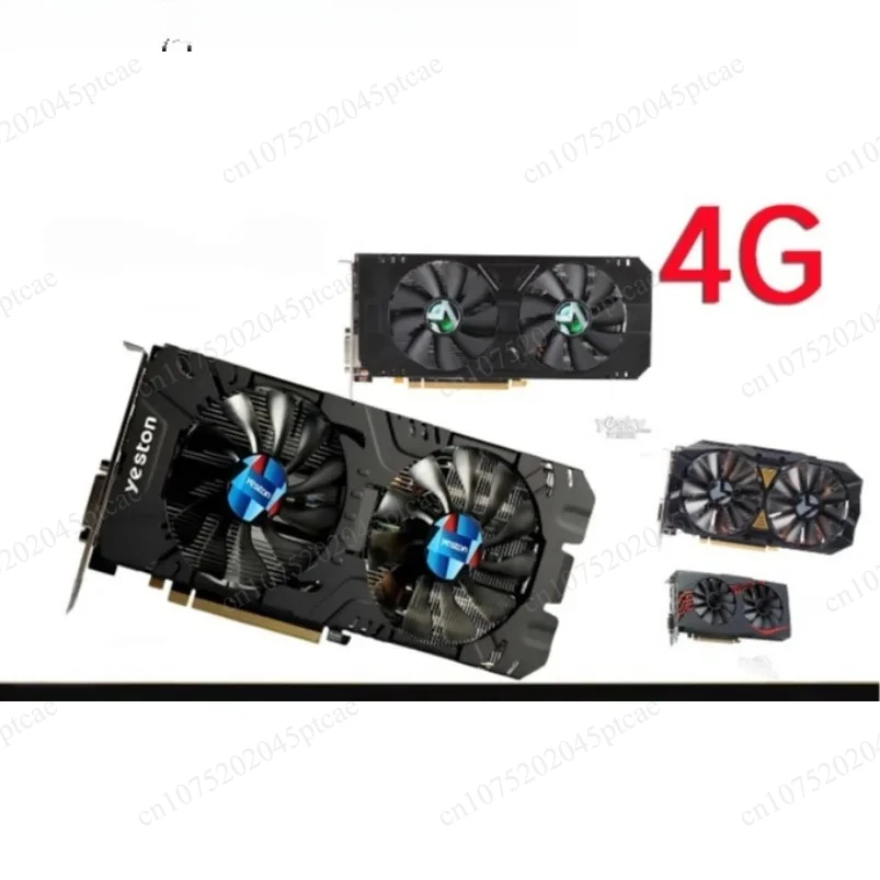 RX580 8G 2304 RX590 RX5700XT RX6600 XT 게이밍 독립 그래픽 카드 썸네일 3