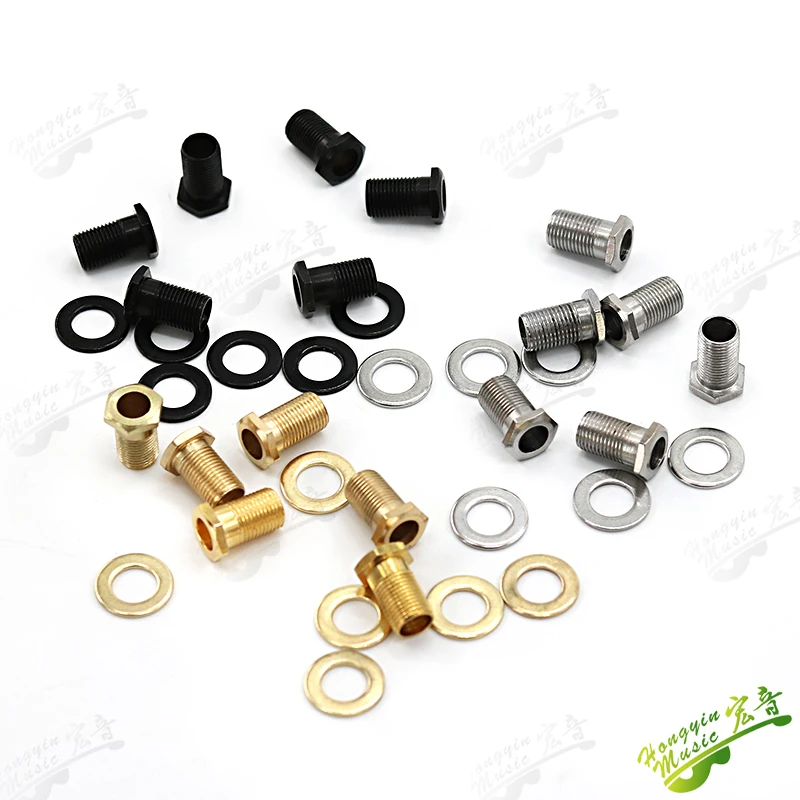 Guitar Tuning Peg Knob Parts Screw Cap Sleeve Handle Screw Nut Washer Gasket Repair Spare Parts Accessories