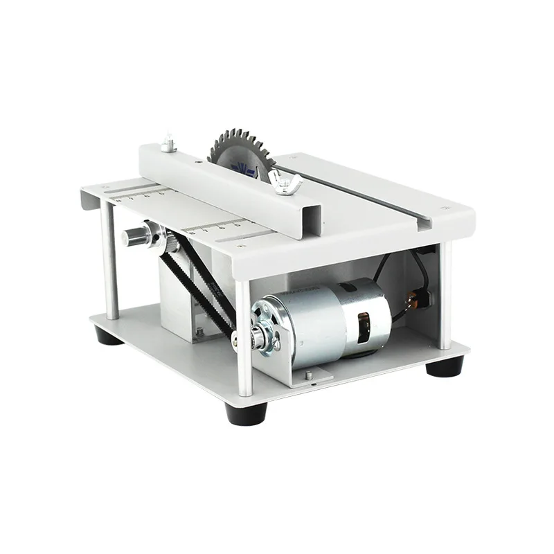 Mini Table Saw Precision Micro Electric Portable Woodworking Cutting Machine For Home Use Multi-Functional