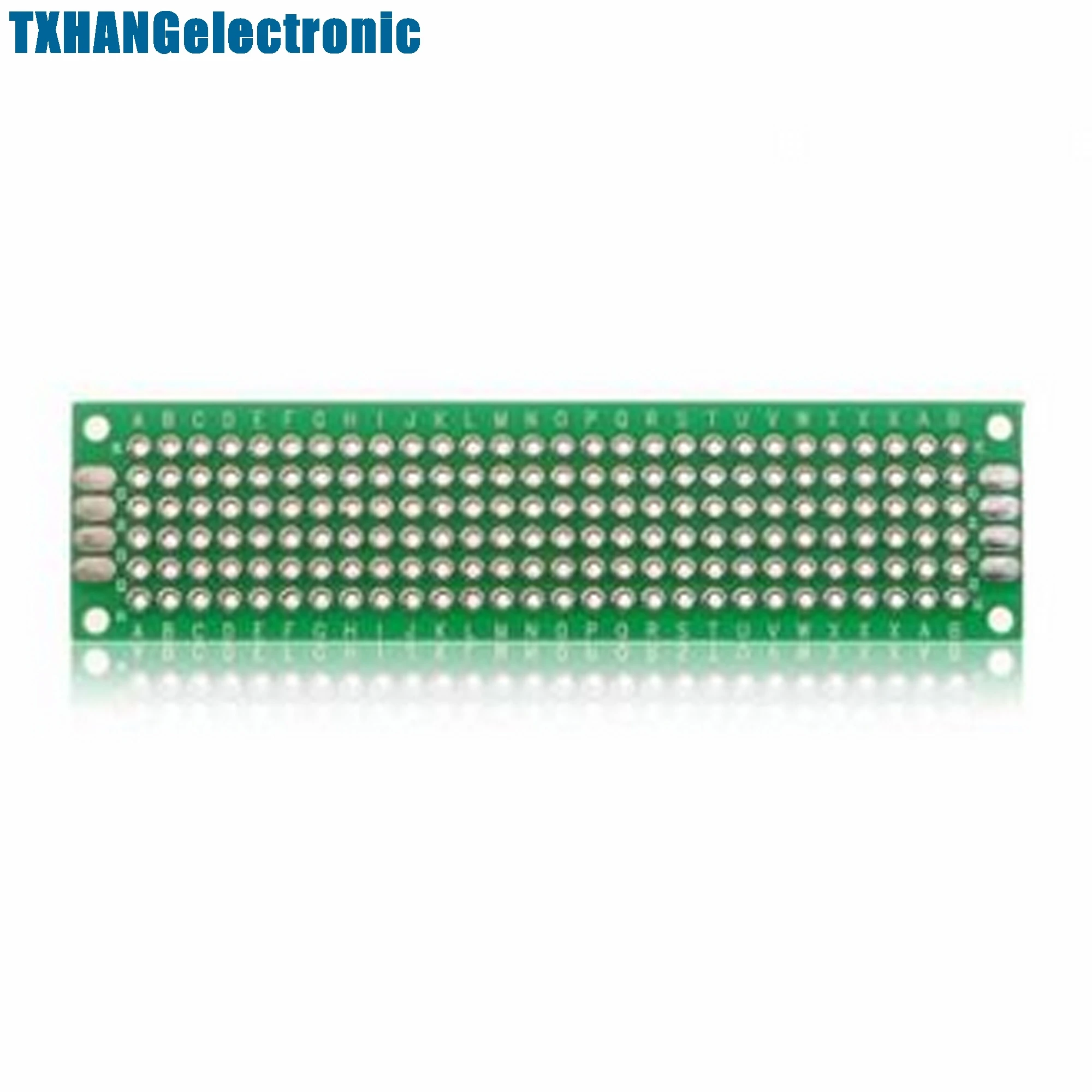 2PCS Double Side Prototype PCB Tinned Universal Breadboard 2x8 cm 20mmx80mm FR4