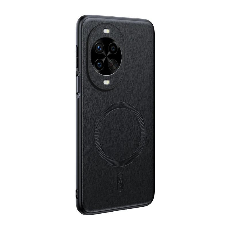 Für Huawei Nova 14 Pro: Magnetische Schutzhülle aus Leder für Huawei Nova 14 Pro, hochwertige, rutschfeste PC+TPU-Hülle mit Anti-Fingerabdruck-Beschichtung. – Detail 2