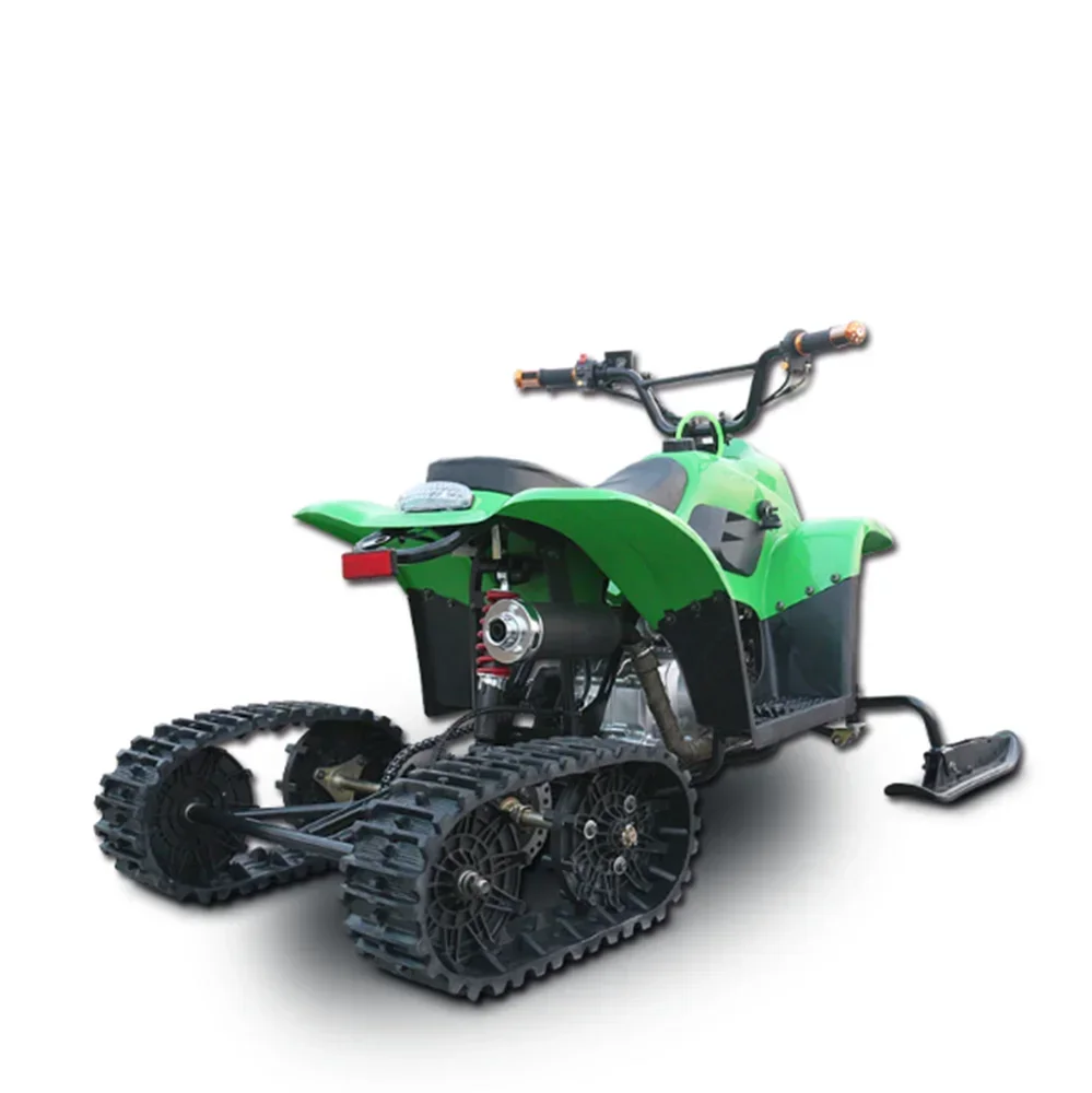 Sanki Crawler dla dorosłych czterokołowy skuter śnieżny ATV 125 cm3 z motocyklem ATV wstecznym