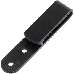 Quick Clip Pro Tough Grip Loop for IWB OWB Kydex Leather Hybrid Holster Making Black Plastic W/Chicago Screw Hardware