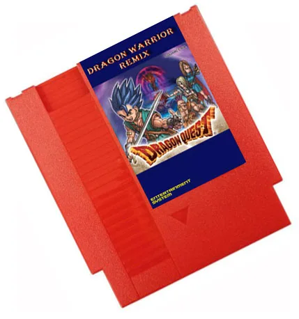 Dragon Warrior Remix 9 in 1 game cartridge for NES, Dragon Warrior I.II.III.IV, Dragon Quest I.II.III.IV