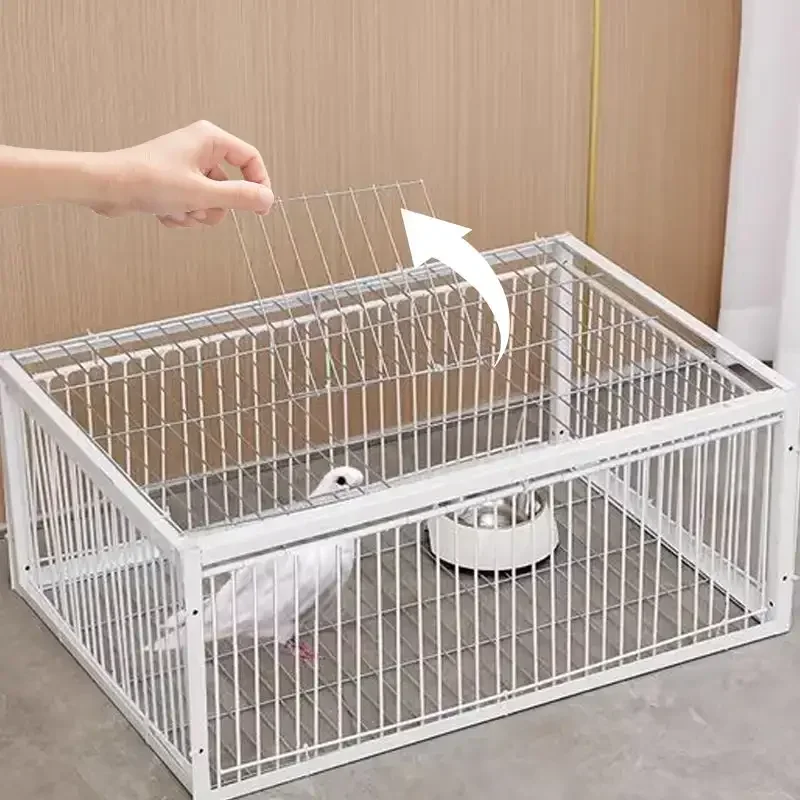 2Door Auto Trap Bird Cage Rabbit Cage Mouse Cage Only and No Output Zagęszczone i szyfrowane automatyczne narzędzie do zbierania gołębi