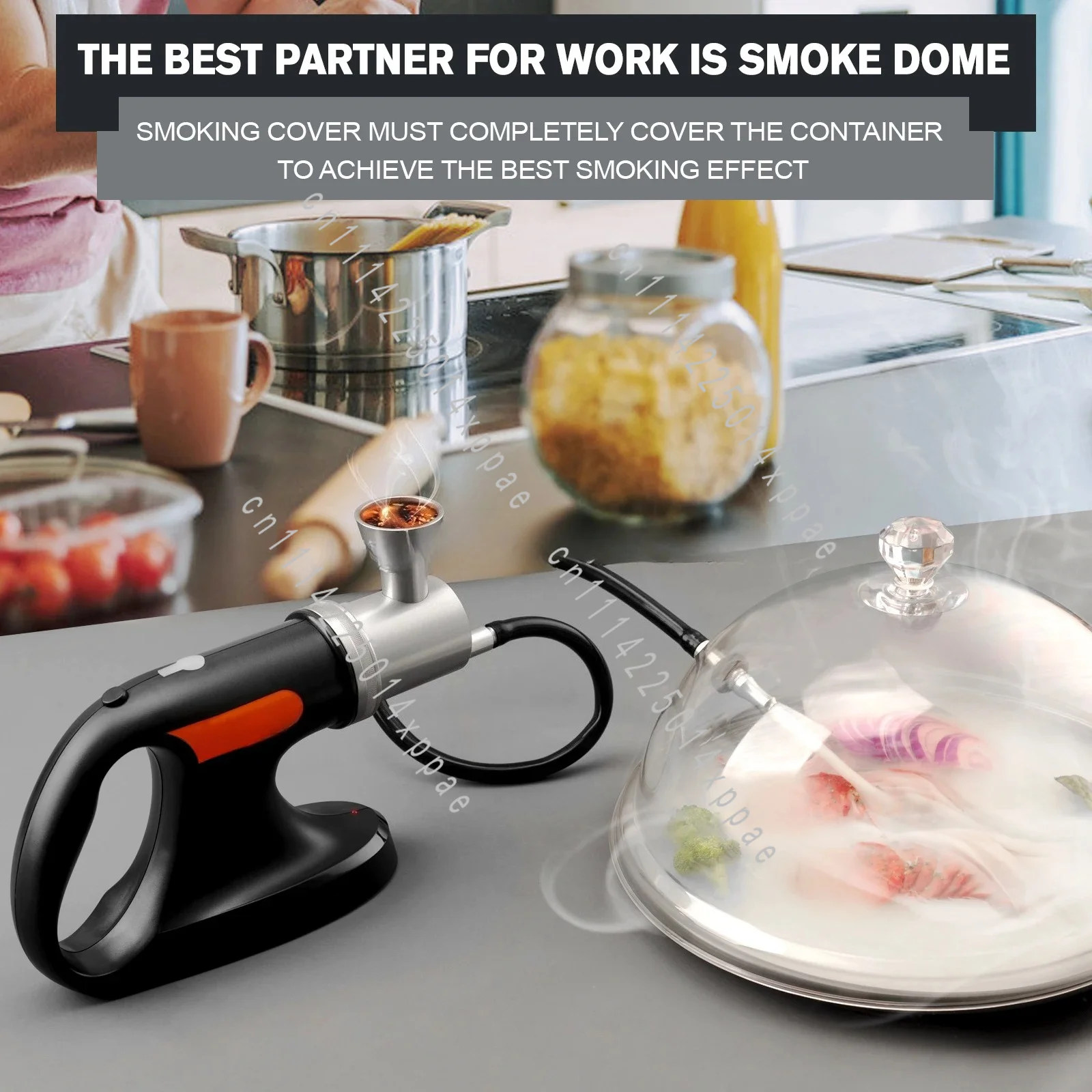 USB Household Electric Smoker Cocktail and Beverage Barbecue Electric Portable