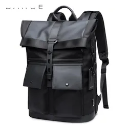 Bange Men Fashion Backpack 15.6inch Multifunctional Waterproof Backpack Daily Travel Bag Casual School Rucksack