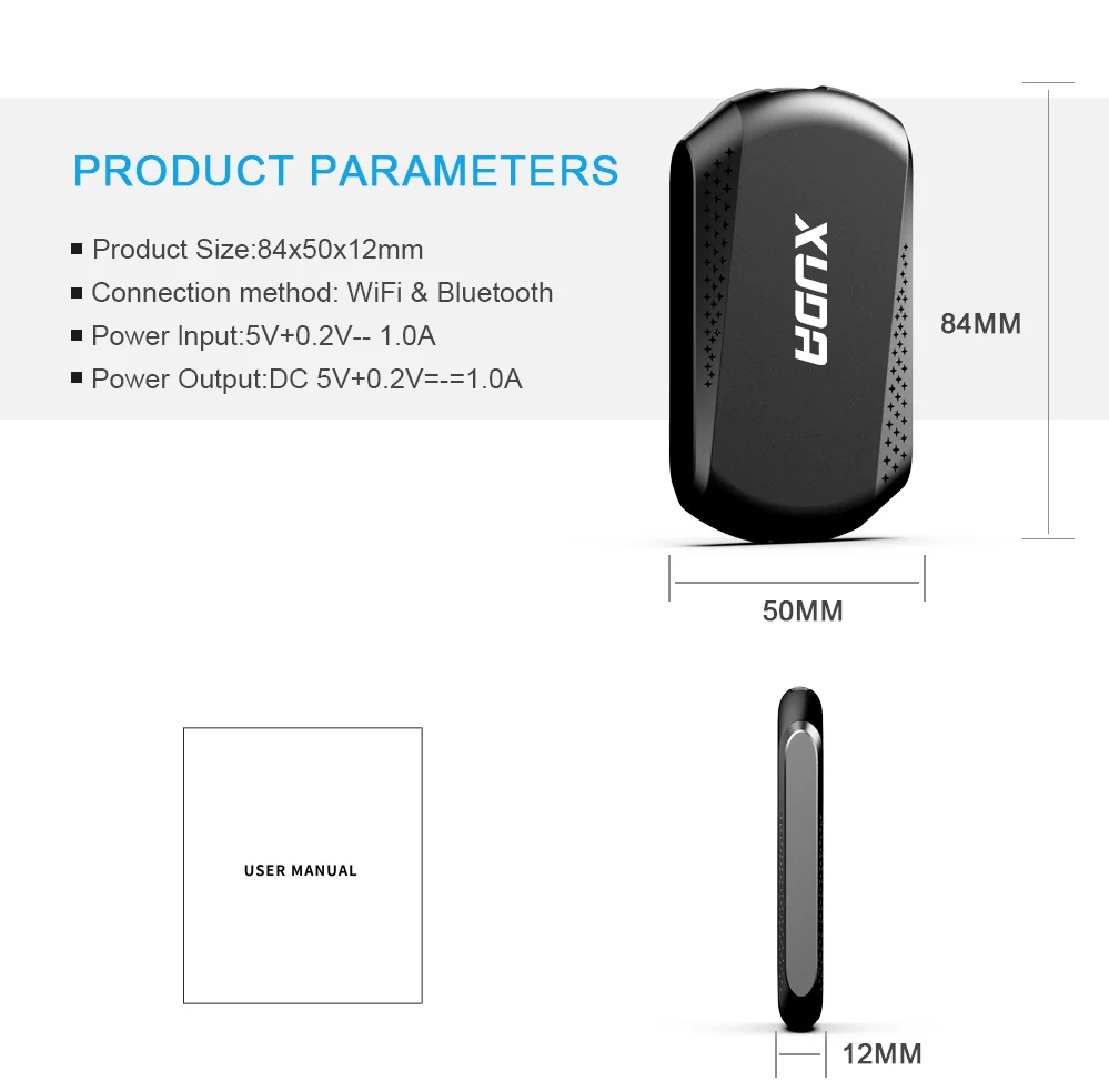 XUDA CarPlay AI Box 4+64G Android 14, Wireless Android Auto Smart TV Box Support YouTube Netflix Car Accessories Intelligent Systems - Image 6