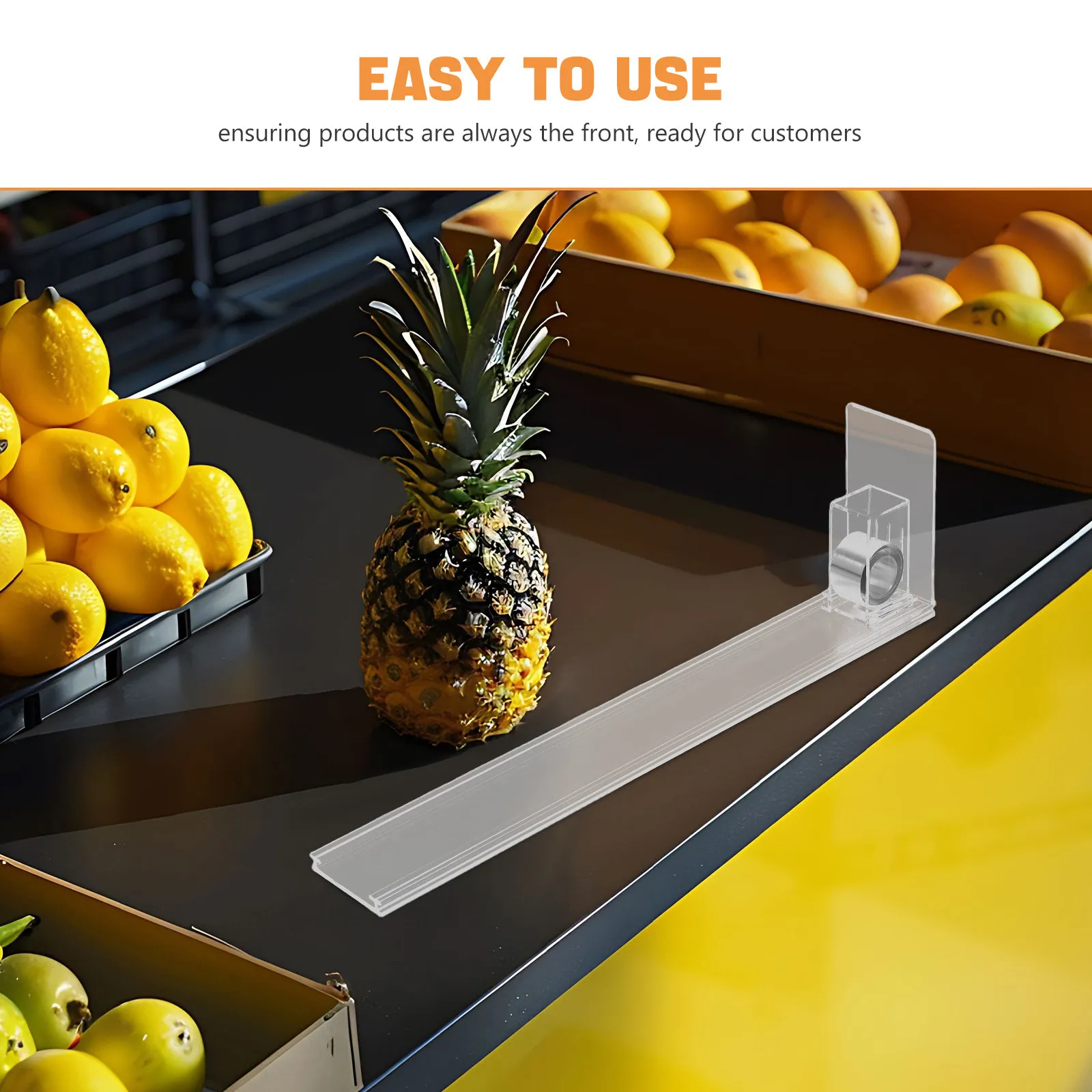 5Pcs Automatic Shelf Pusher Glide Tool for Drinks Spring Can Dispenser Beverage Organizer Supermarket Retail Store