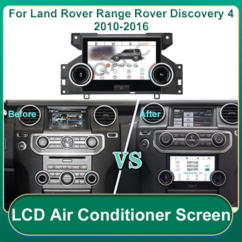 

ЖК-экран для кондиционирования воздуха Land Rover Discovery 4 LR4 L319 2010-2016, сенсорный дисплей с голосовым управлением переменного тока