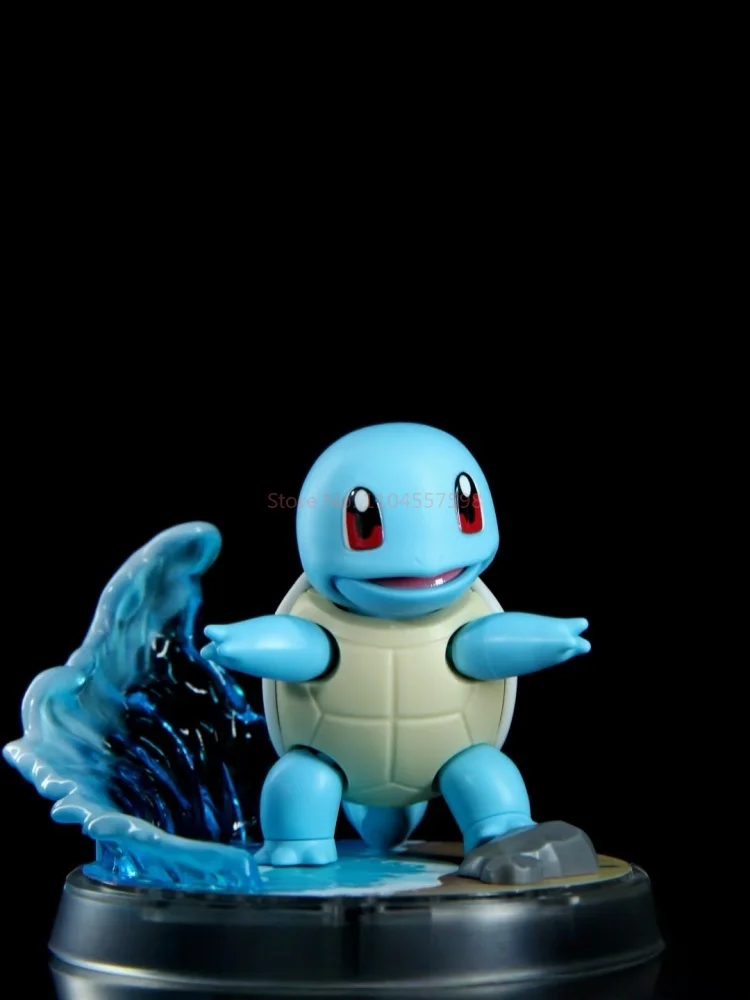 Original Pokemon Blokees Pikachu Psyduck Charizard Action Anime Figuredesktop Decoration Kids Toy Christmas Birthday Gifts