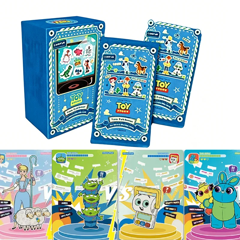 

Disney Genuine Toy Story 5 Collection Card Deluxe Edition Movie Anime Peripherals Collectible Cards Game Toy Gift