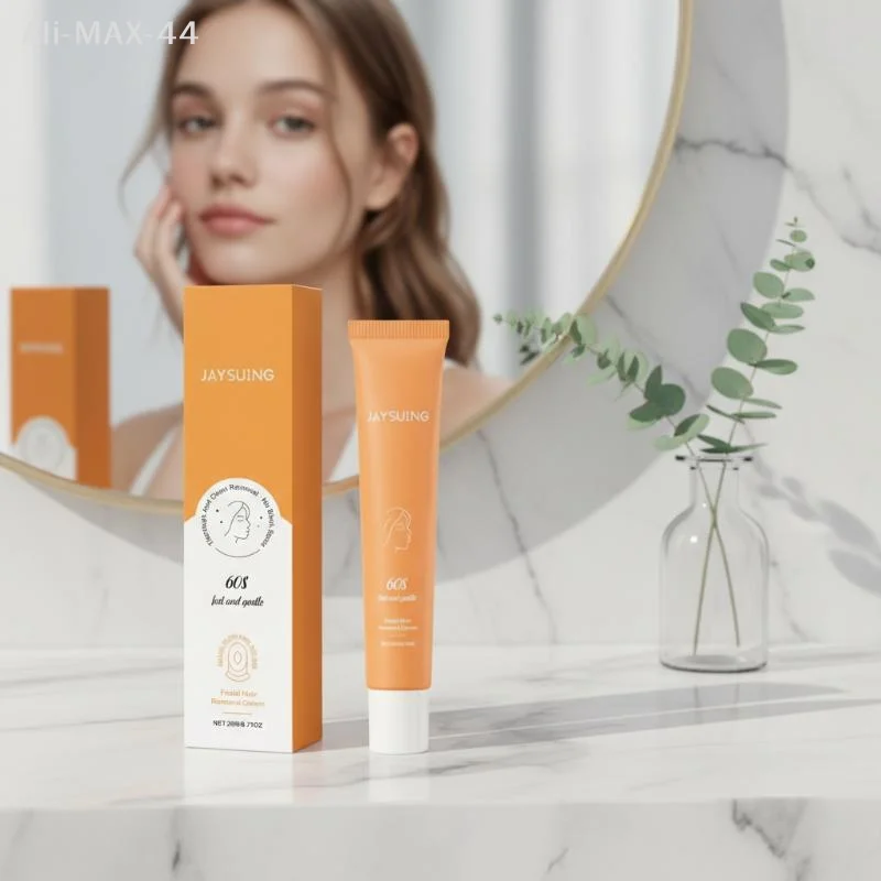 Jaysuing Women's Facial Hair Removal Cream Fast Gentle Skin Care Whitening Underarm Lip Clear Depilation Makeup Friendly