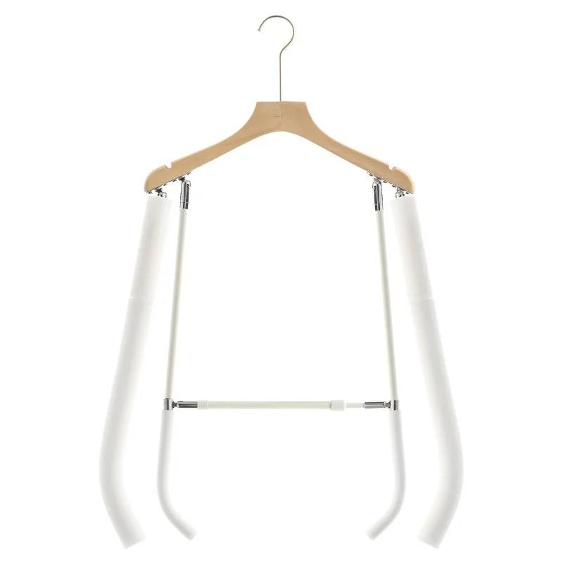 Clothing shooting hangers, shaped second-generation quick-connect die brackets, creative invisible hangers