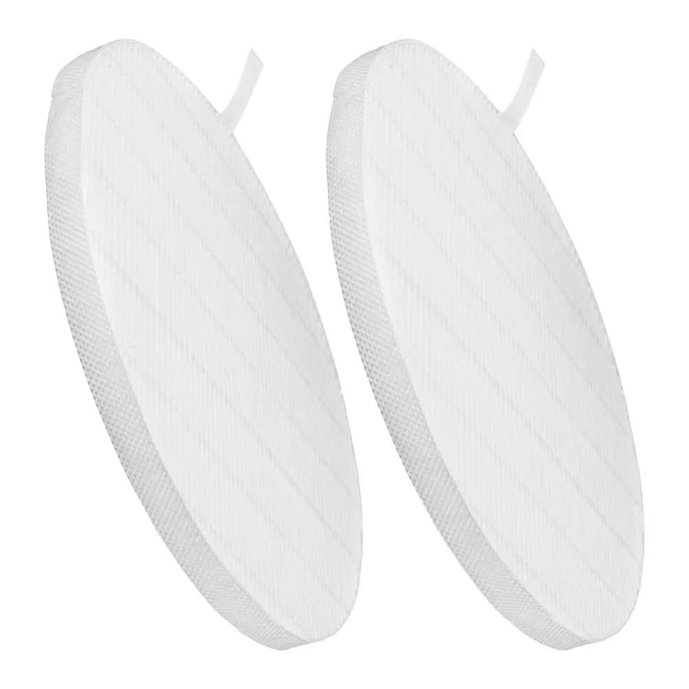 

2 Pcs Nail Vacuum Cleaner Dust Collector Replacement Filter No Spilling Drill Duster Extractor Collection White Catcher