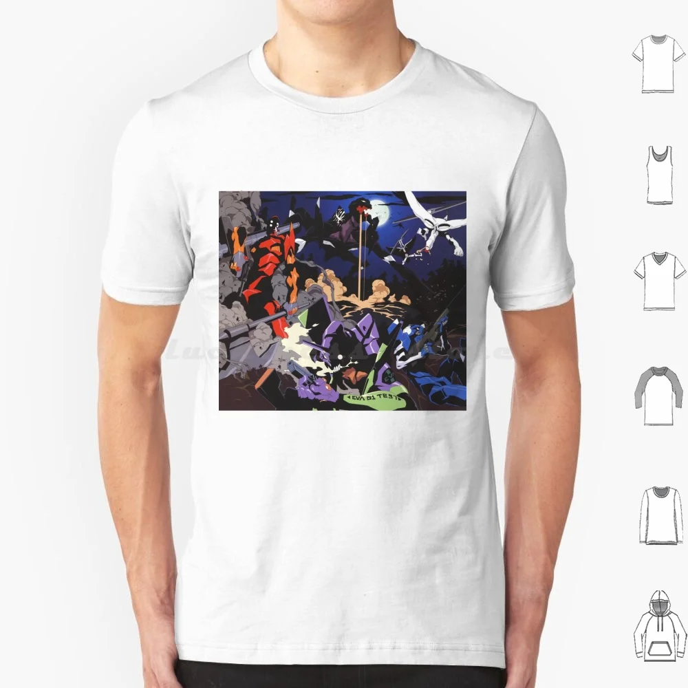 / All Eva Units T Shirt Men Women Kids 6Xl Eva 01 Shinji Ikari Eva 01 Myouism Anime Anime 01 Unit 01 Robot Anime Mecha Anime