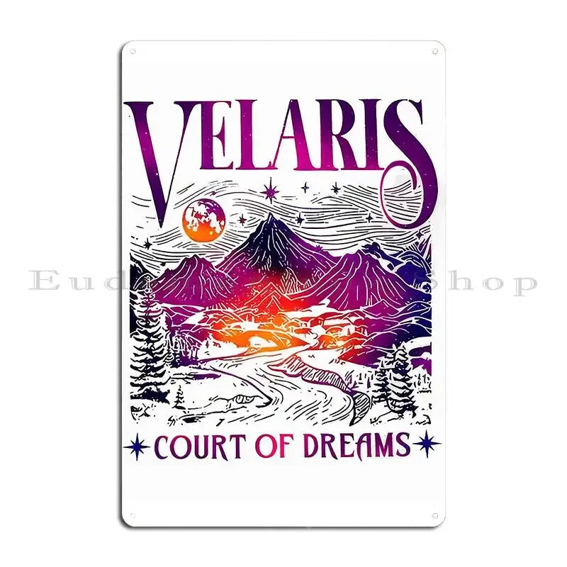 

Acotar Velaris 2, металлическая табличка, дизайн для бара, кинотеатра, украшение для гаража, жестяная вывеска, плакат