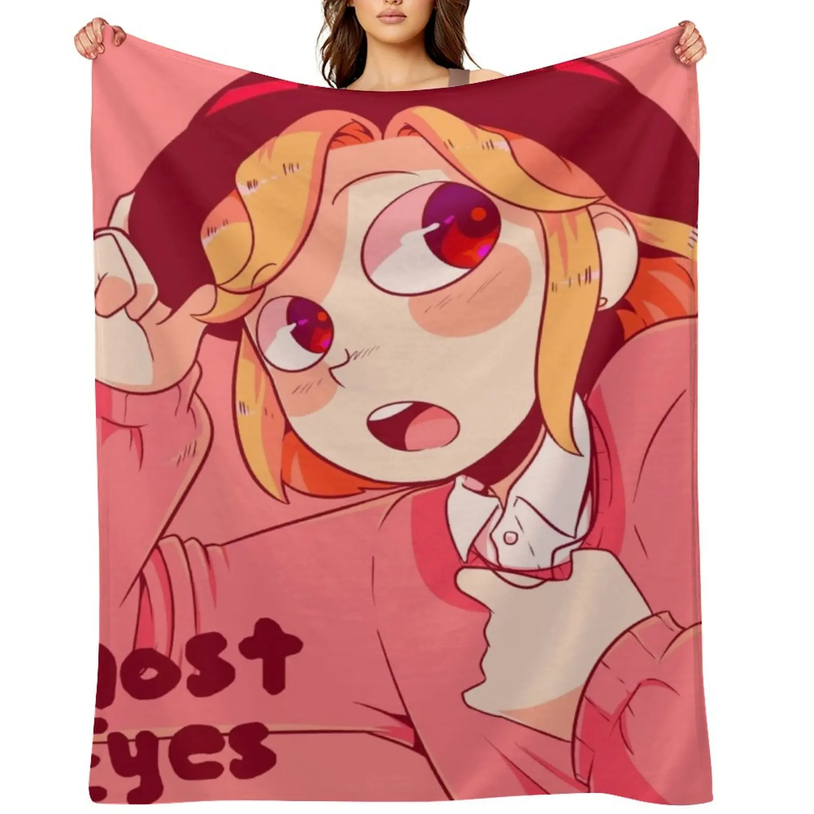 

Ghost Eyes: Rudy Throw Blanket Soft Beds Heavy Furry Flannel Blankets