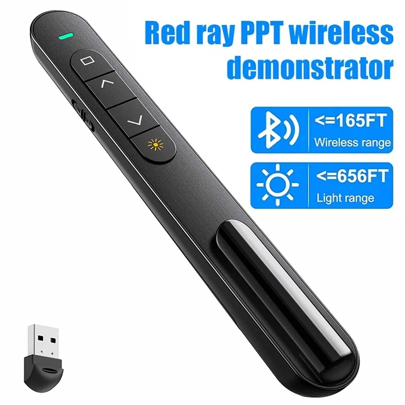 Multimedia Electronic Infrared Page Turner Whiteboard Remote Control Pen Projector Page Pen With PPT Remote Office PPT Presenter