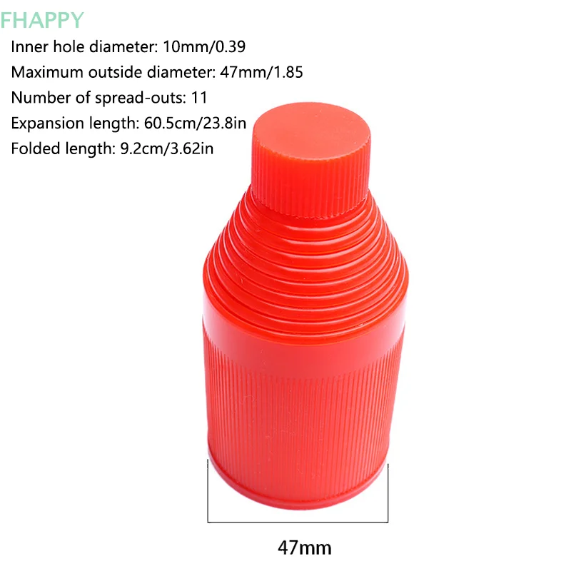 66 centimetri di Plastica Non-goccia Auto Copertura Retrattile Ombrello Copertura Impermeabile Casa Manica Supporto a prova di Gocciolamento Ombrello Trasparente