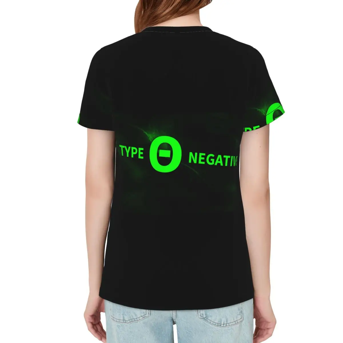 Type O Negative T-Shirt Women Short Sleeve T Shirts Round Neck Clothes Cotton Summer Tees Streetwear
