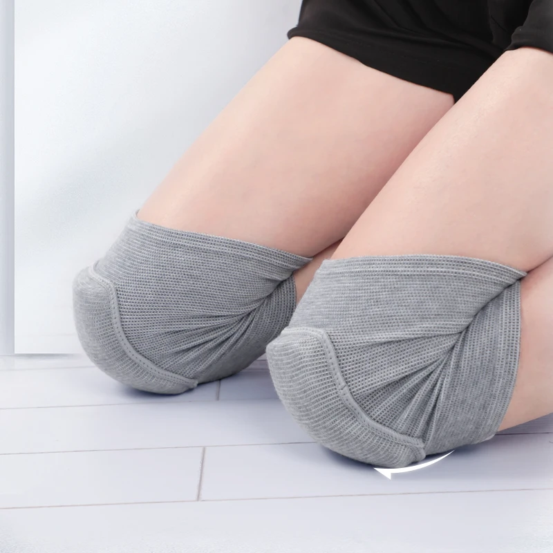 Girls Adult Ballet Thicken Knee Protector Children Man Knee Pads Dancing Skating Knee Brace Elastic Gym Sports Knee Pads 1 Pairs
