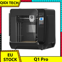 QIDI Tech Q1 Pro 3D Printer, Dual Z Motors, 60°C Chamber Heat, 350°C Print, Tri-metal Hot-end, Auto Leveling ≤600mm/s High Speed