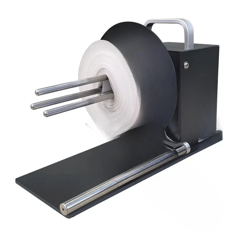 Automatic Label Rewinder Self-Adhesive Tag Reclaimer Water Washing Mark Recycling Rewinding Tool