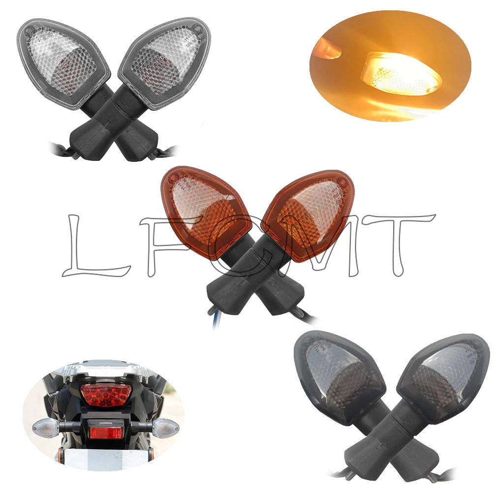 

Motorcycle Front Rear Turn Signals Light Fit for SUZUKI V-Strom DL650 DL1000 DL1050 GSXS GSX-S 1000 950 750 SV650 GSX650F GSR750