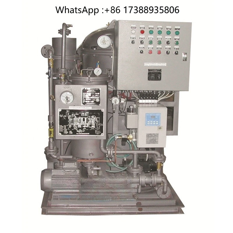 Oily Water Separator Filter 15ppm Bilge Separator Equipment With IMO Certification
