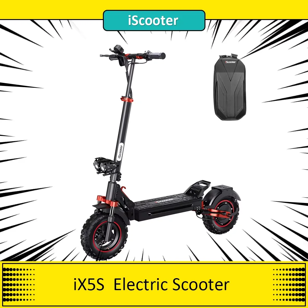 Iscooter ix5s Elektro roller, 1000W Motor, 48V 15ah Batterie, 11 "Reifens cooter, 25 km/h Höchst