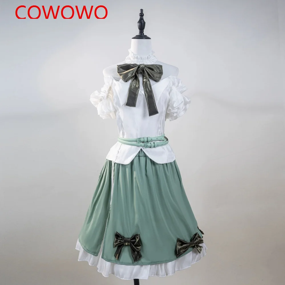 

COWOWO Wuthering Waves Jinhsi Game Suit Gorgeous Lovely Uniform Cosplay Costume Halloween Party Role Play Outfit Women