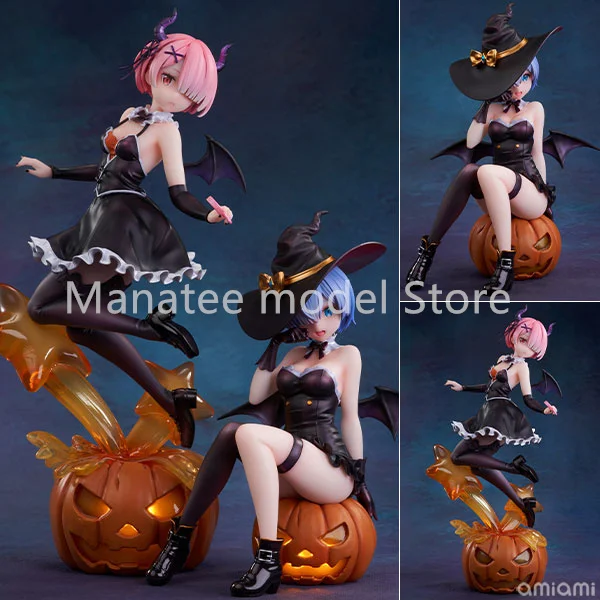 

KADOKAWA Original Rem / Ram Phantom Night Wizard версия. 1/7 ПВХ фигурку аниме модель игрушки коллекция кукла подарок